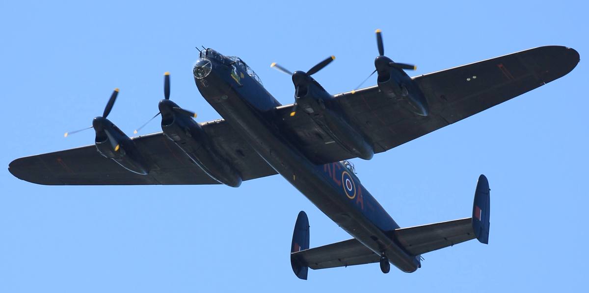 Lancaster war plane